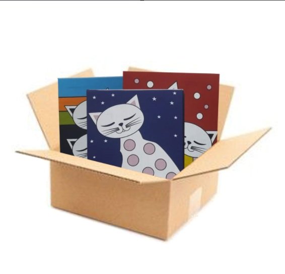 Malasart Cat Paintings : A Perfect Wall Decoration